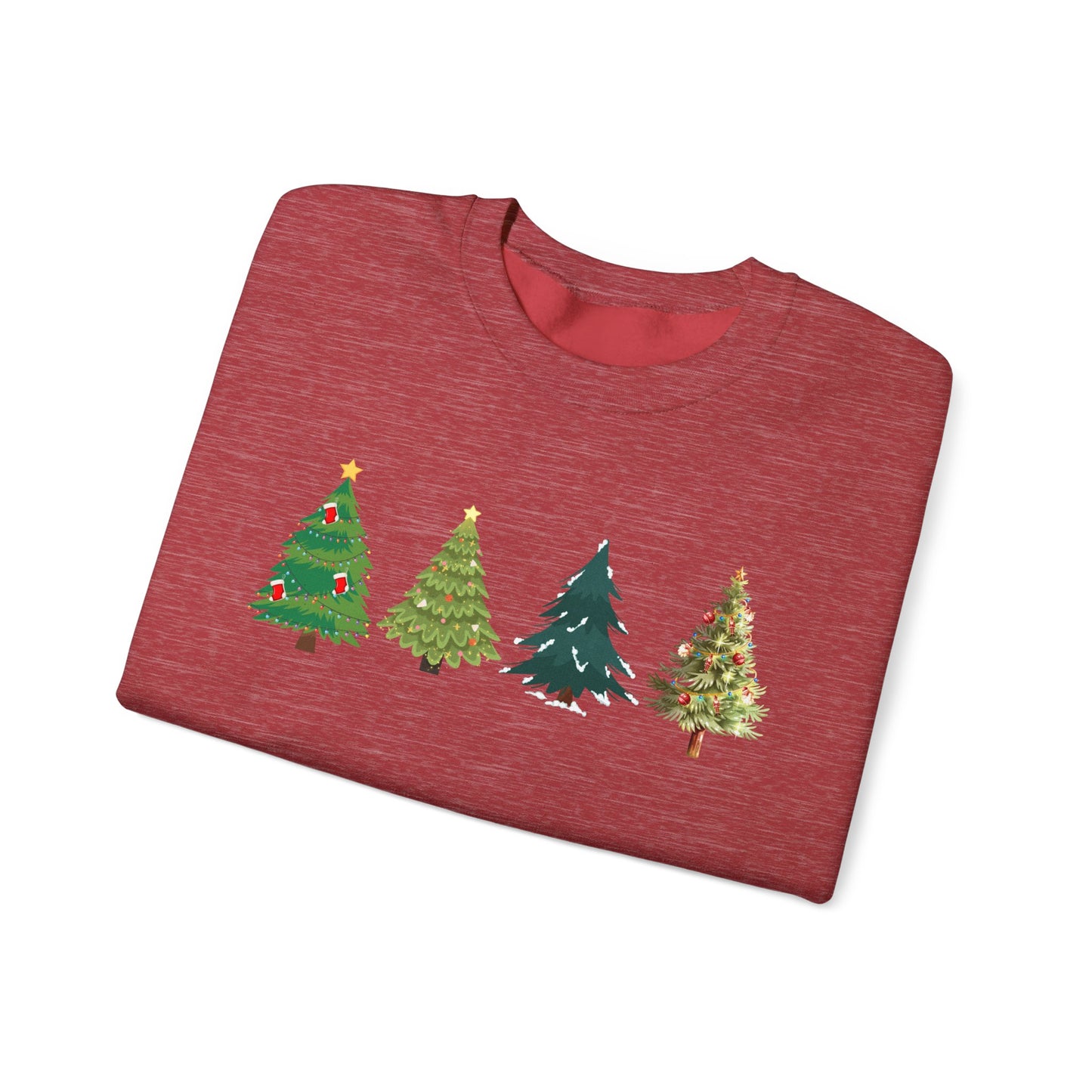 Christmas Unisex Sweatshirt | Christmas Sweater Christmas Crewneck Pullover Christmas Tree Holiday Sweater Winter