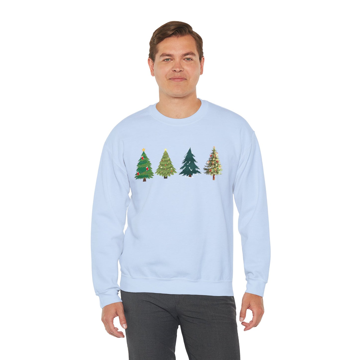 Christmas Unisex Sweatshirt | Christmas Sweater Christmas Crewneck Pullover Christmas Tree Holiday Sweater Winter