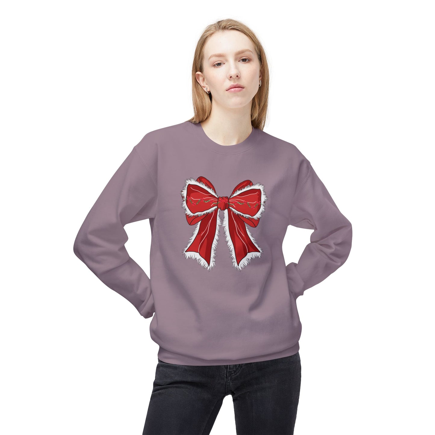 Christmas Bow Sweatshirt | GM50