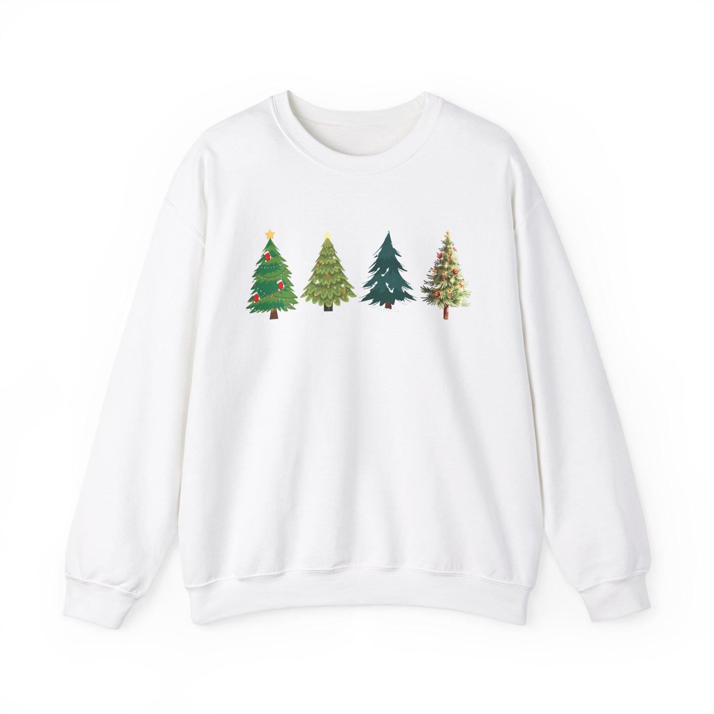 Christmas Unisex Sweatshirt | Christmas Sweater Christmas Crewneck Pullover Christmas Tree Holiday Sweater Winter