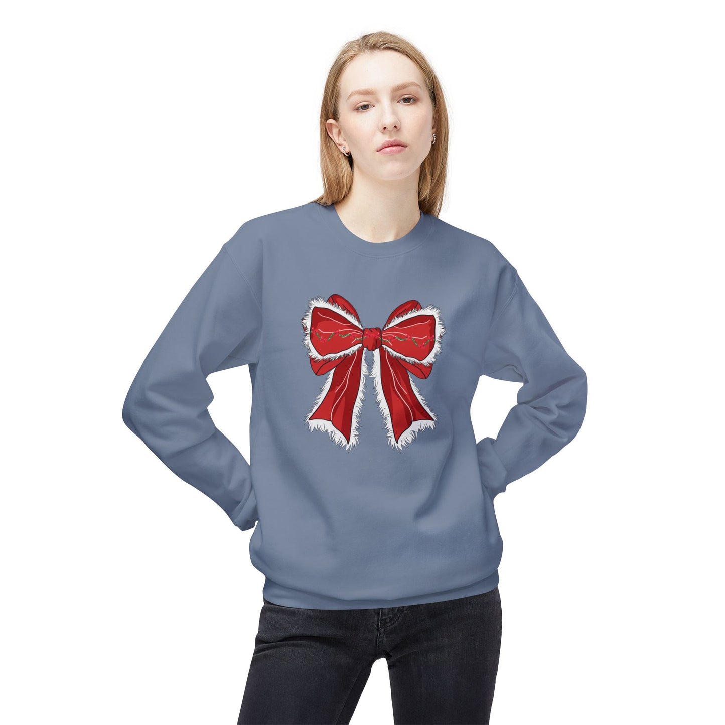 Christmas Bow Sweatshirt | GM50