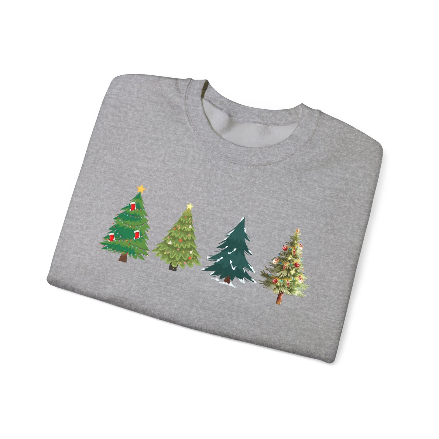 Christmas Unisex Sweatshirt | Christmas Sweater Christmas Crewneck Pullover Christmas Tree Holiday Sweater Winter