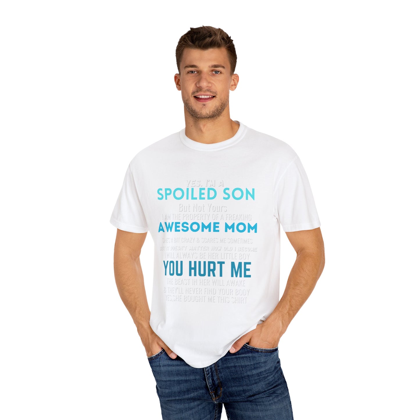 To My Son | Unisex Garment-Dyed T-shirt |GM30