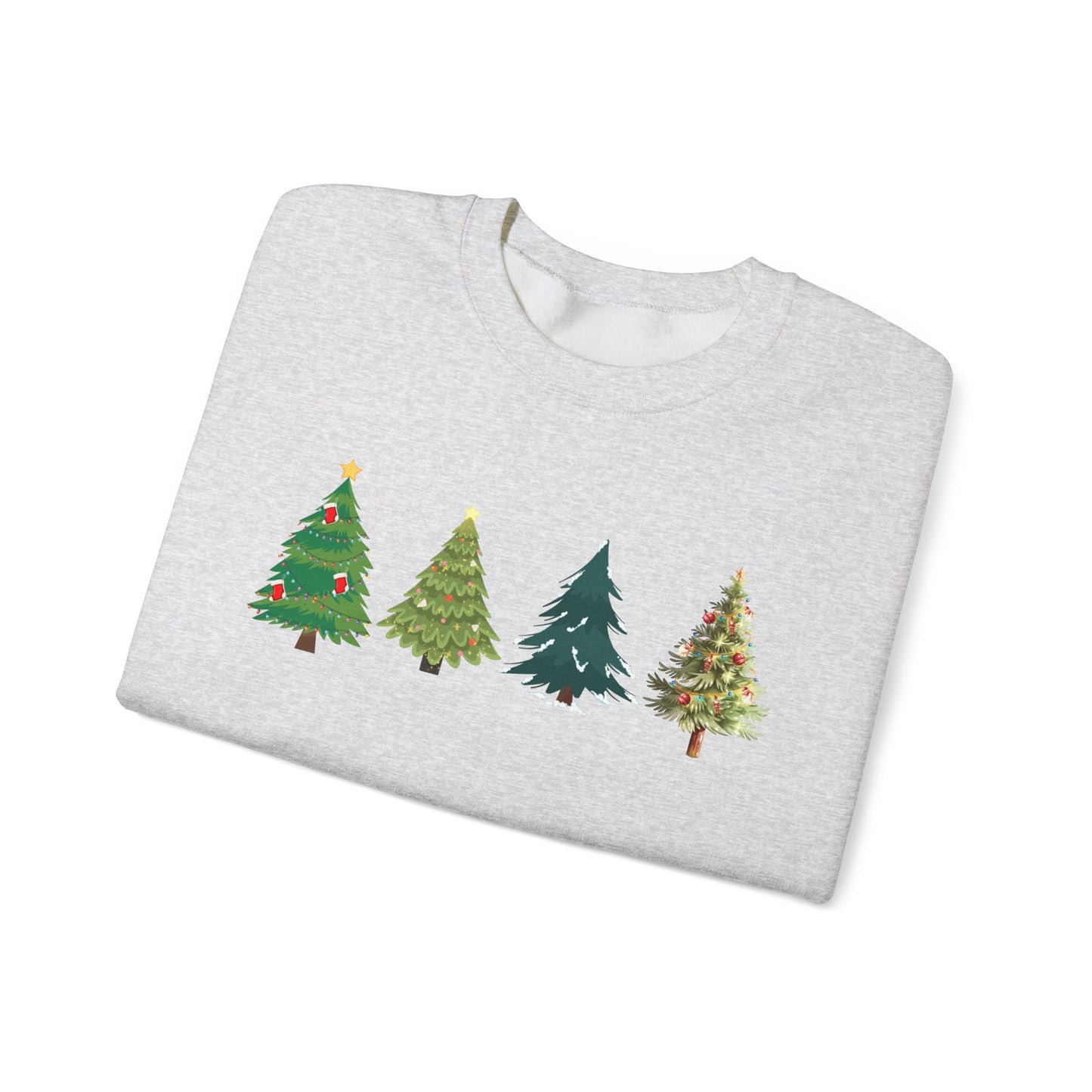 Christmas Unisex Sweatshirt | Christmas Sweater Christmas Crewneck Pullover Christmas Tree Holiday Sweater Winter