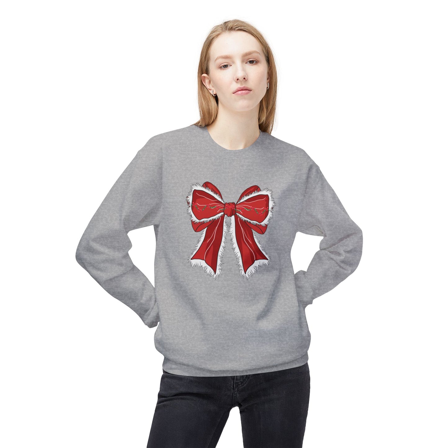 Christmas Bow Sweatshirt | GM50