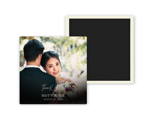 Thank You Custom Photo Magnet