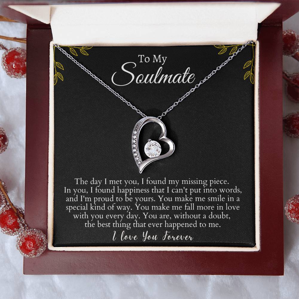 To My Soulmate Luxury Giftset | Love Necklace | GM103