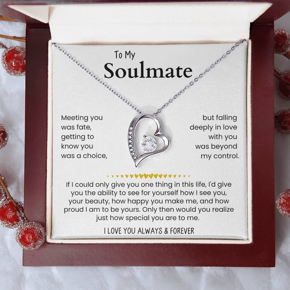 To My Soulmate Luxury Giftset | Love Necklace | GM104