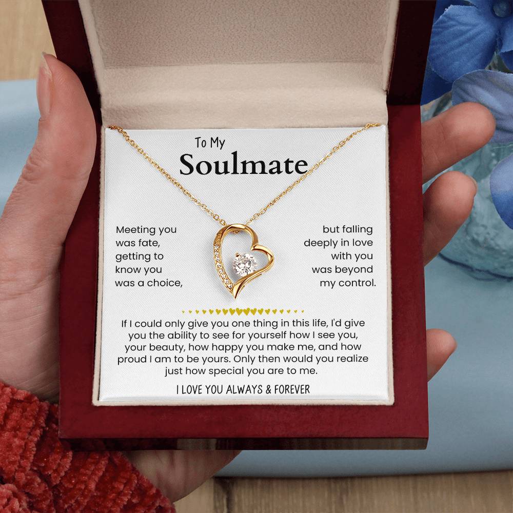 To My Soulmate Luxury Giftset | Love Necklace | GM104