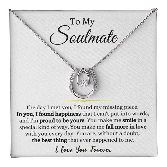 To My Soulmate Luxury Giftset | Destiny Pendant Necklace | GM102b