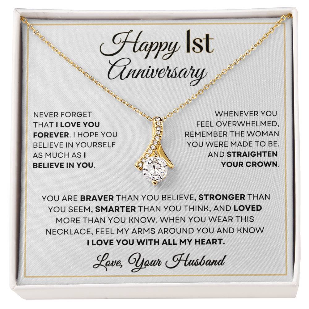 1st Anniversary Luxury Giftset for Wife + Lovely Anniversary Message | GM60