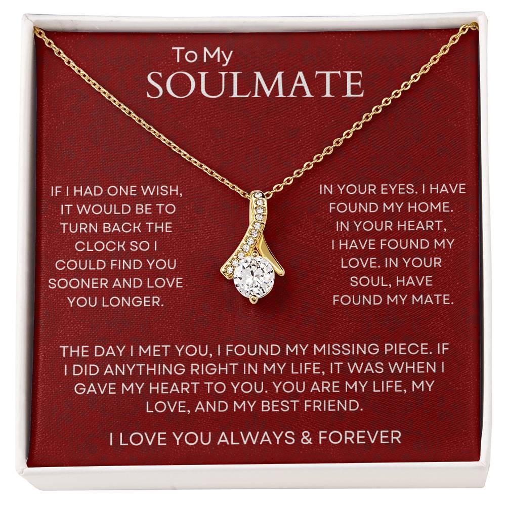 To My Soulmate Luxury Giftset | Love Necklace | GM105