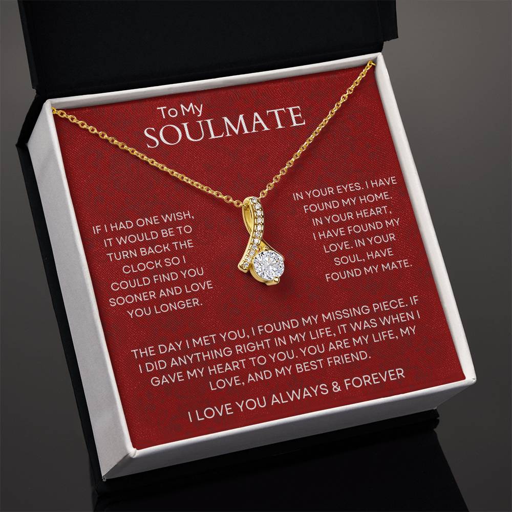 To My Soulmate Luxury Giftset | Love Necklace | GM105