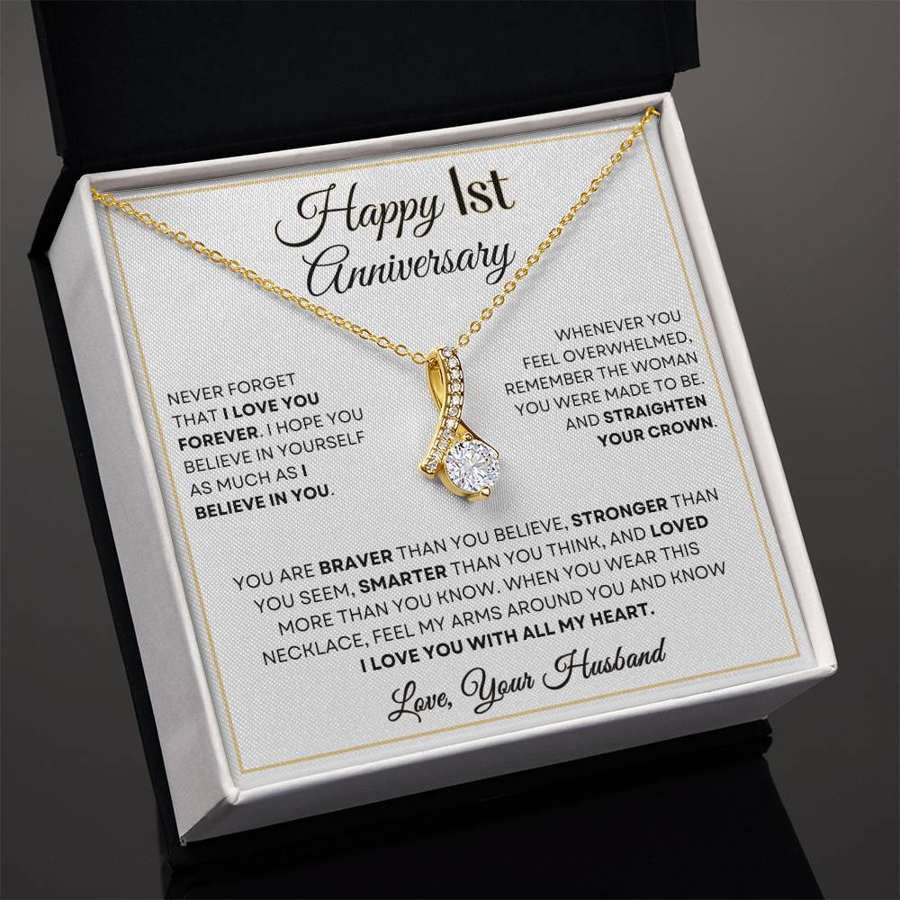 1st Anniversary Luxury Giftset for Wife + Lovely Anniversary Message | GM60