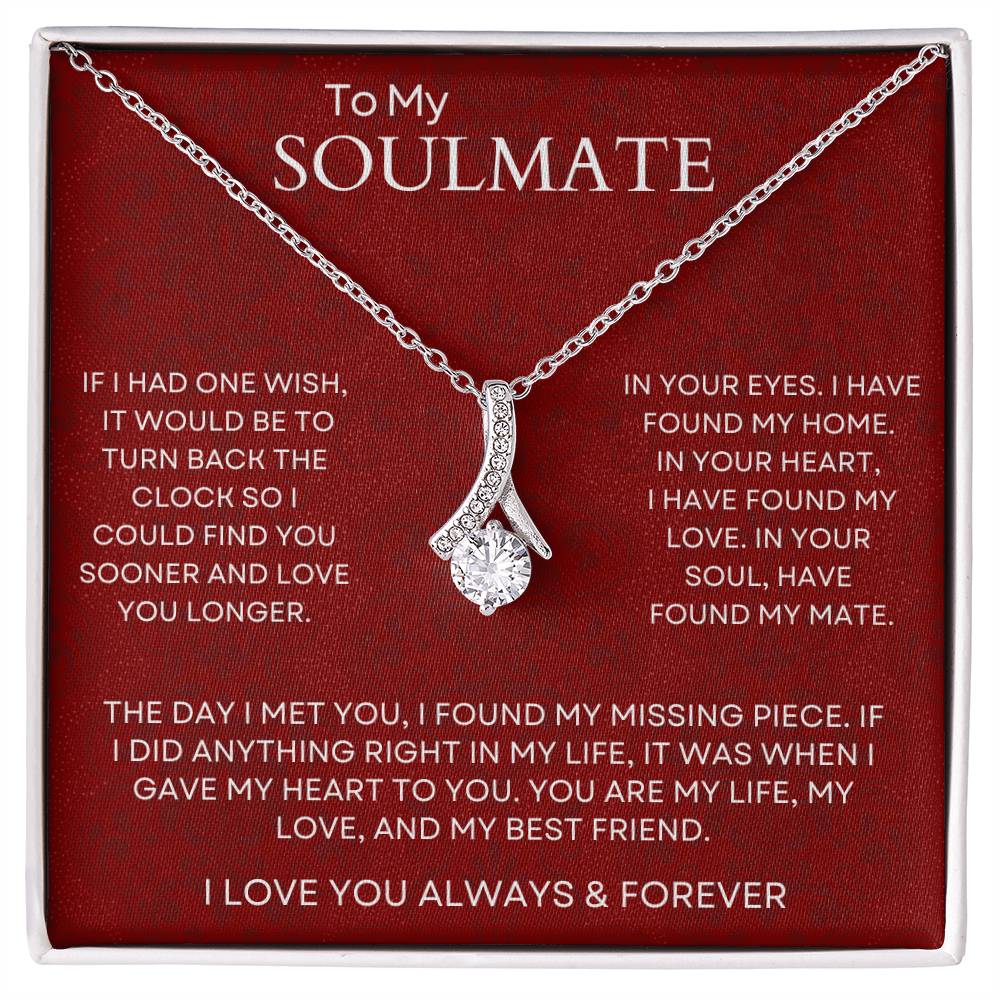 To My Soulmate Luxury Giftset | Love Necklace | GM105