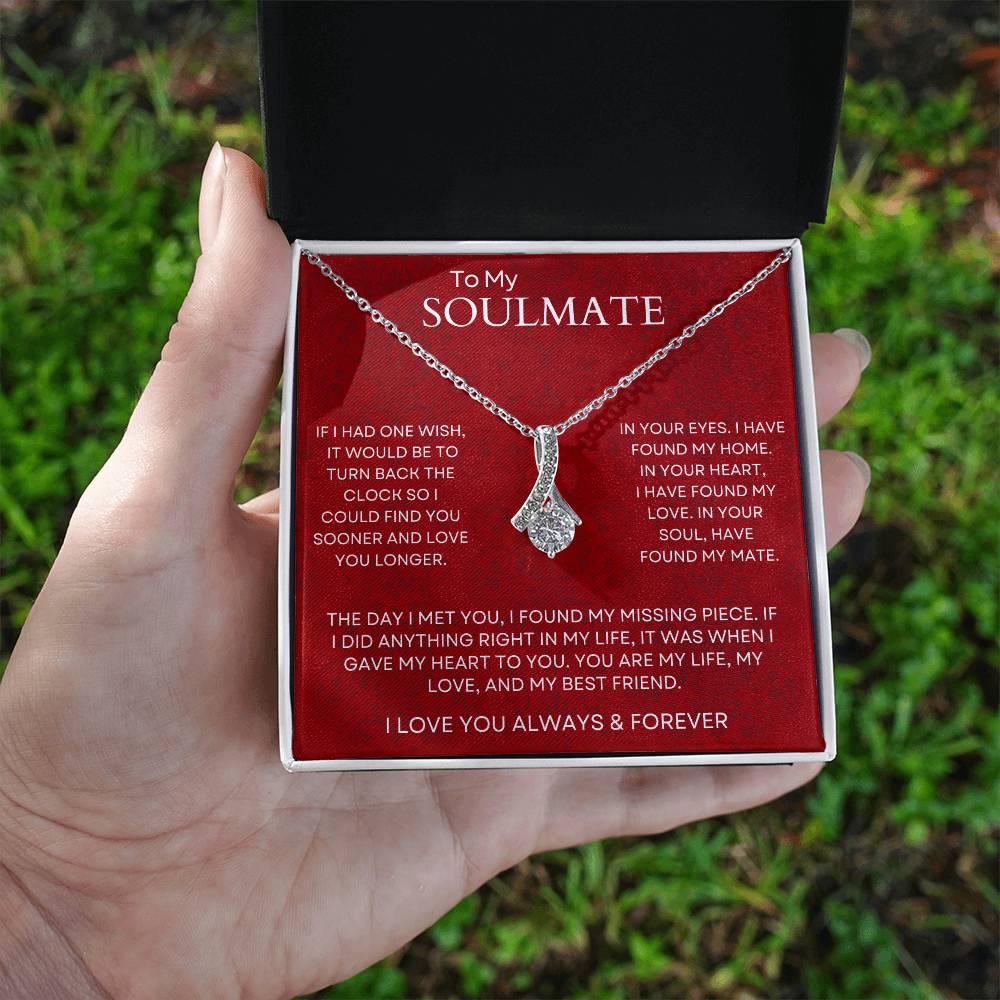 To My Soulmate Luxury Giftset | Love Necklace | GM105