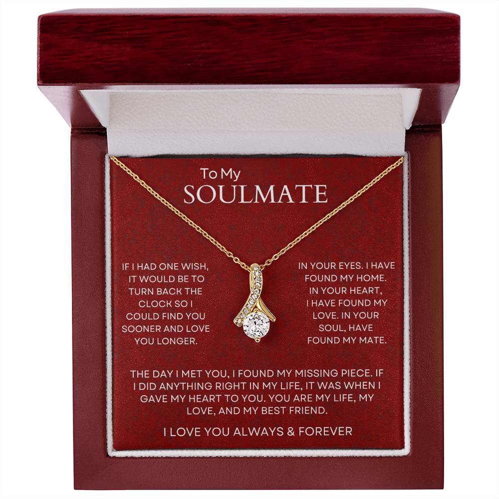 To My Soulmate Luxury Giftset | Love Necklace | GM105