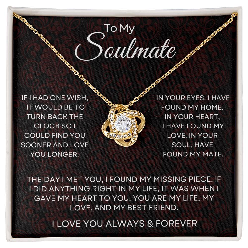 My Soulmate Luxury Giftset | Love Knot Necklace | GM111