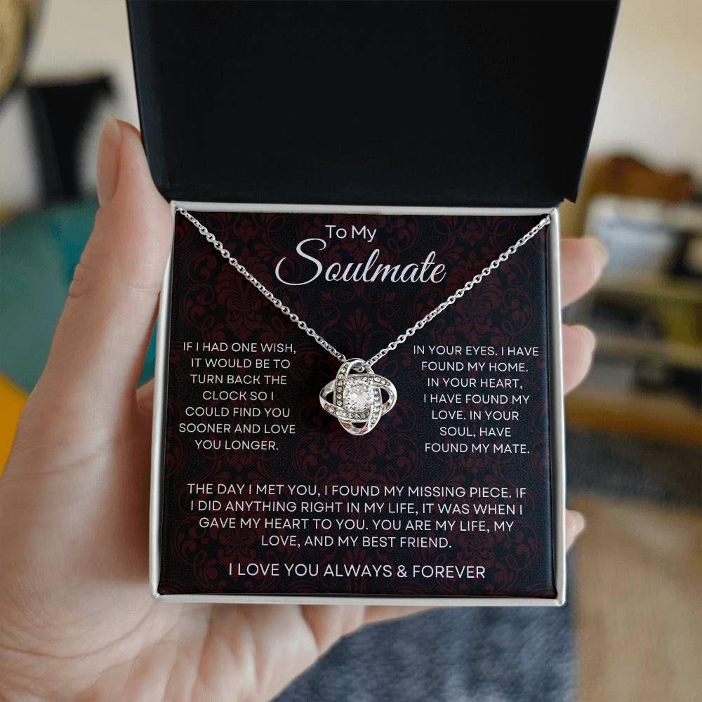 My Soulmate Luxury Giftset | Love Knot Necklace | GM111