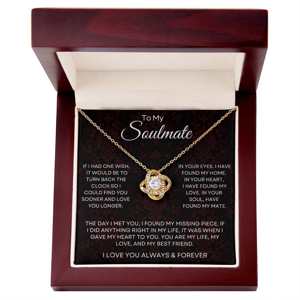 My Soulmate Luxury Giftset | Love Knot Necklace | GM111