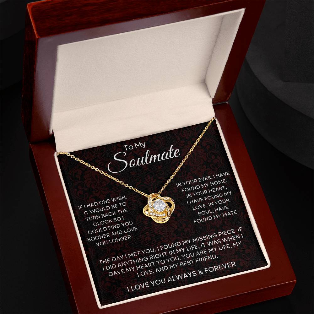 My Soulmate Luxury Giftset | Love Knot Necklace | GM111