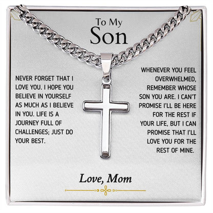 To My Son Necklace | Luxury Giftset | GM48