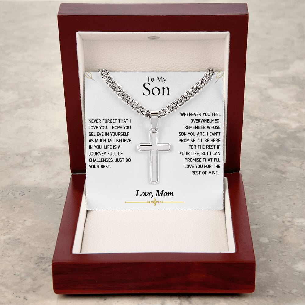 To My Son Necklace | Luxury Giftset | GM48