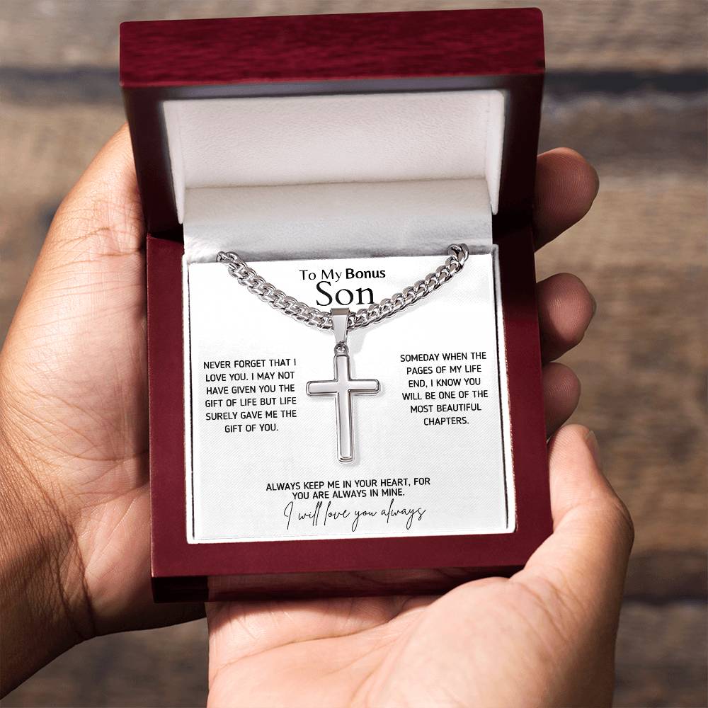 To My Bonus Son Necklace | Luxury Giftset | GM47