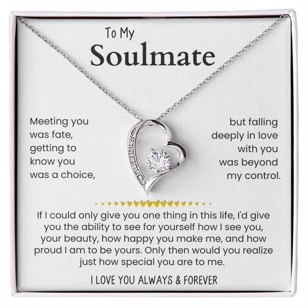 To My Soulmate Luxury Giftset | Love Necklace | GM104