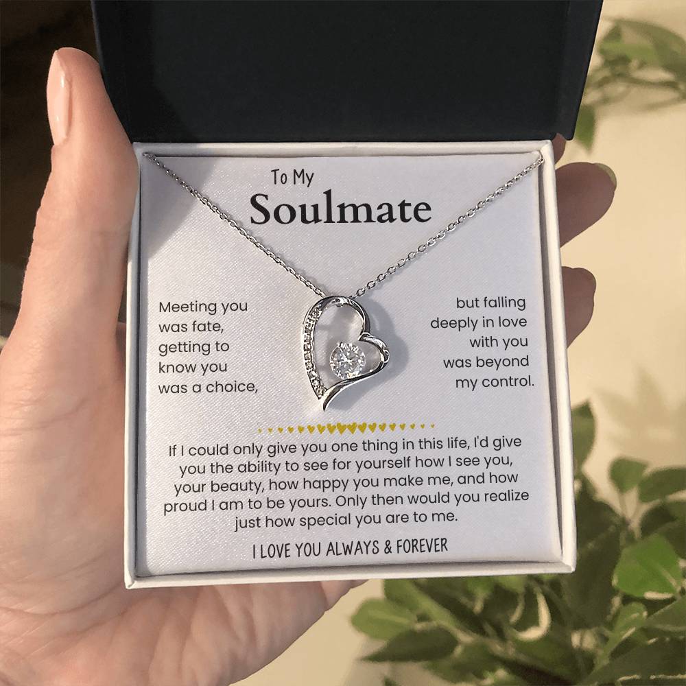 To My Soulmate Luxury Giftset | Love Necklace | GM104