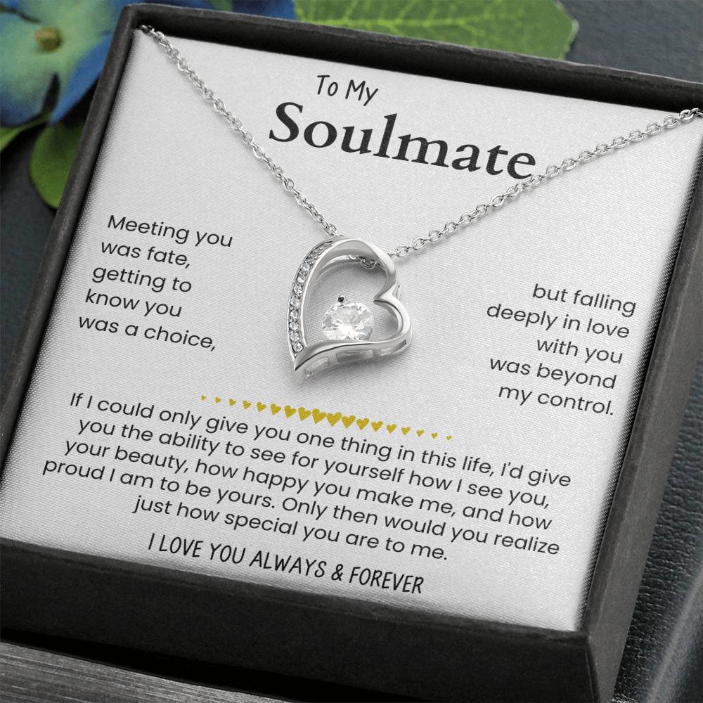 To My Soulmate Luxury Giftset | Love Necklace | GM104