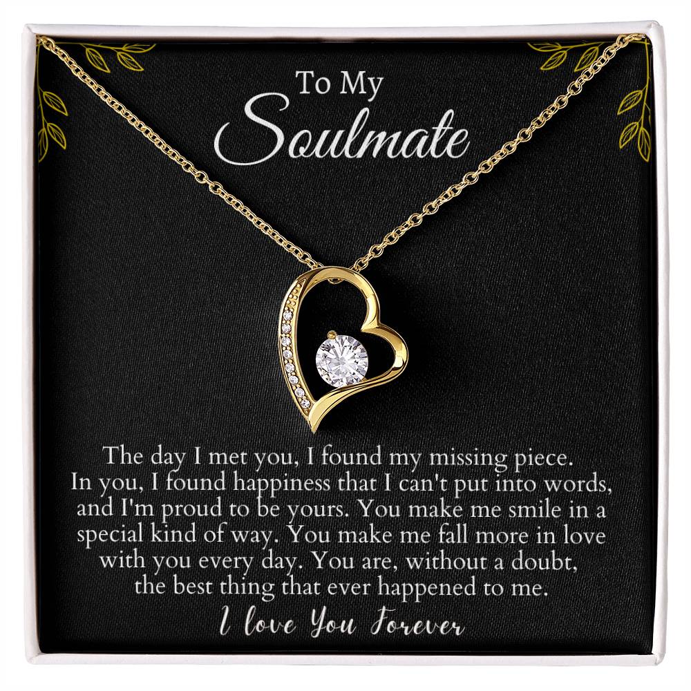 To My Soulmate Luxury Giftset | Love Necklace | GM103