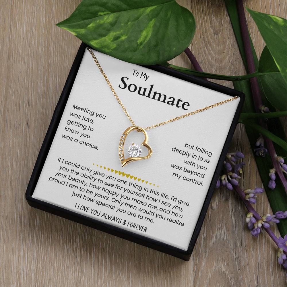 To My Soulmate Luxury Giftset | Love Necklace | GM104